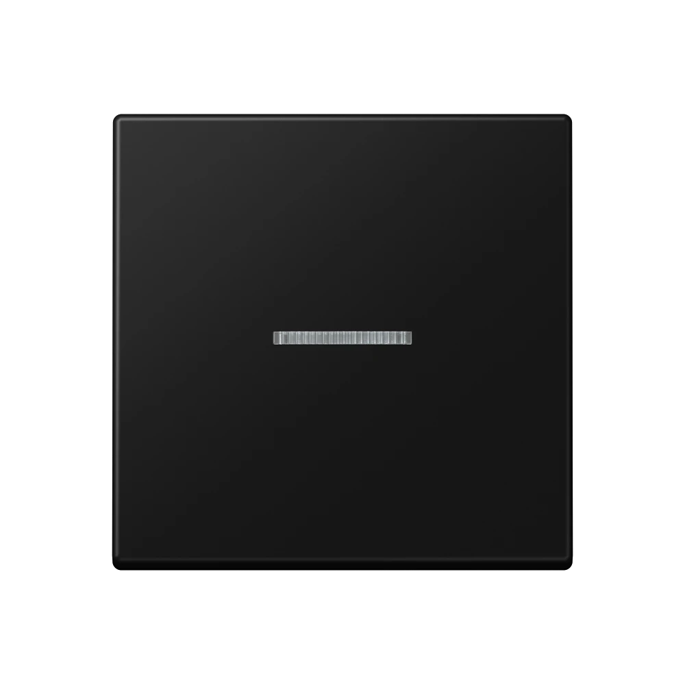 Rocker 1-gang, F10, matt graphite black