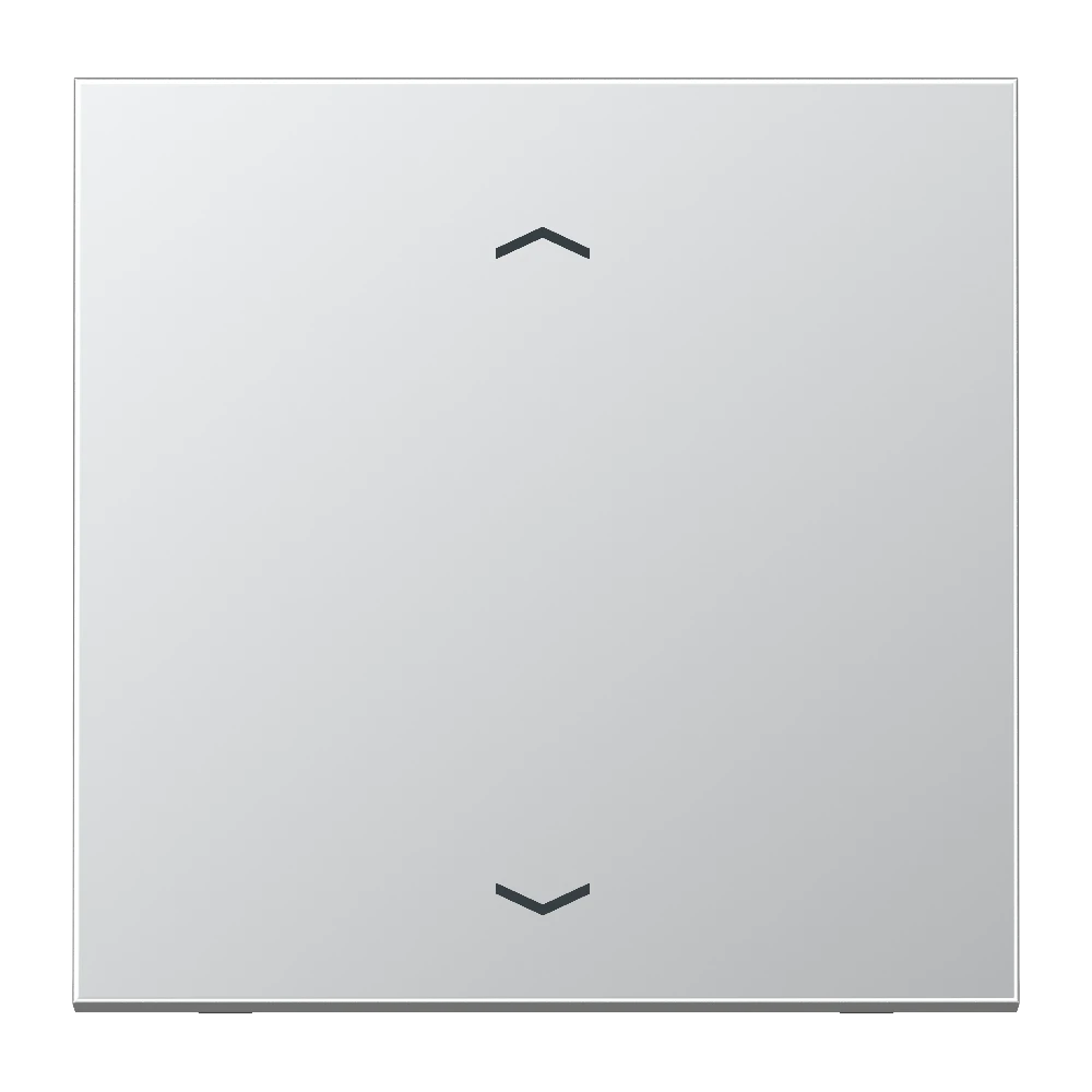 LB Management push-button 1-gang, with arrow symbols, aluminium