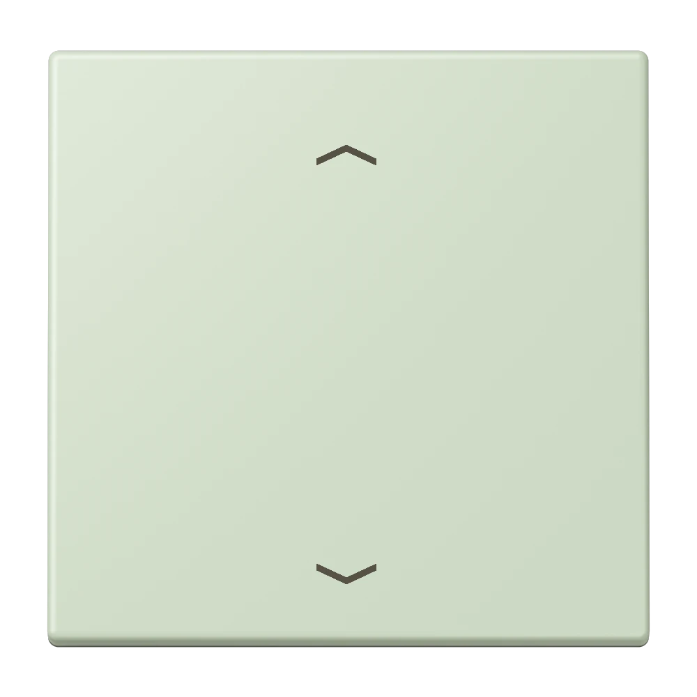 LB Management push-button 1-gang, with arrow symbols, vert anglais pâle (32042)