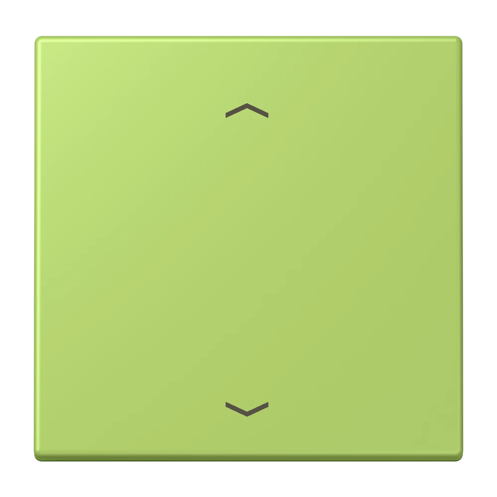 LB Management push-button 1-gang, with arrow symbols, vert clair (32052)