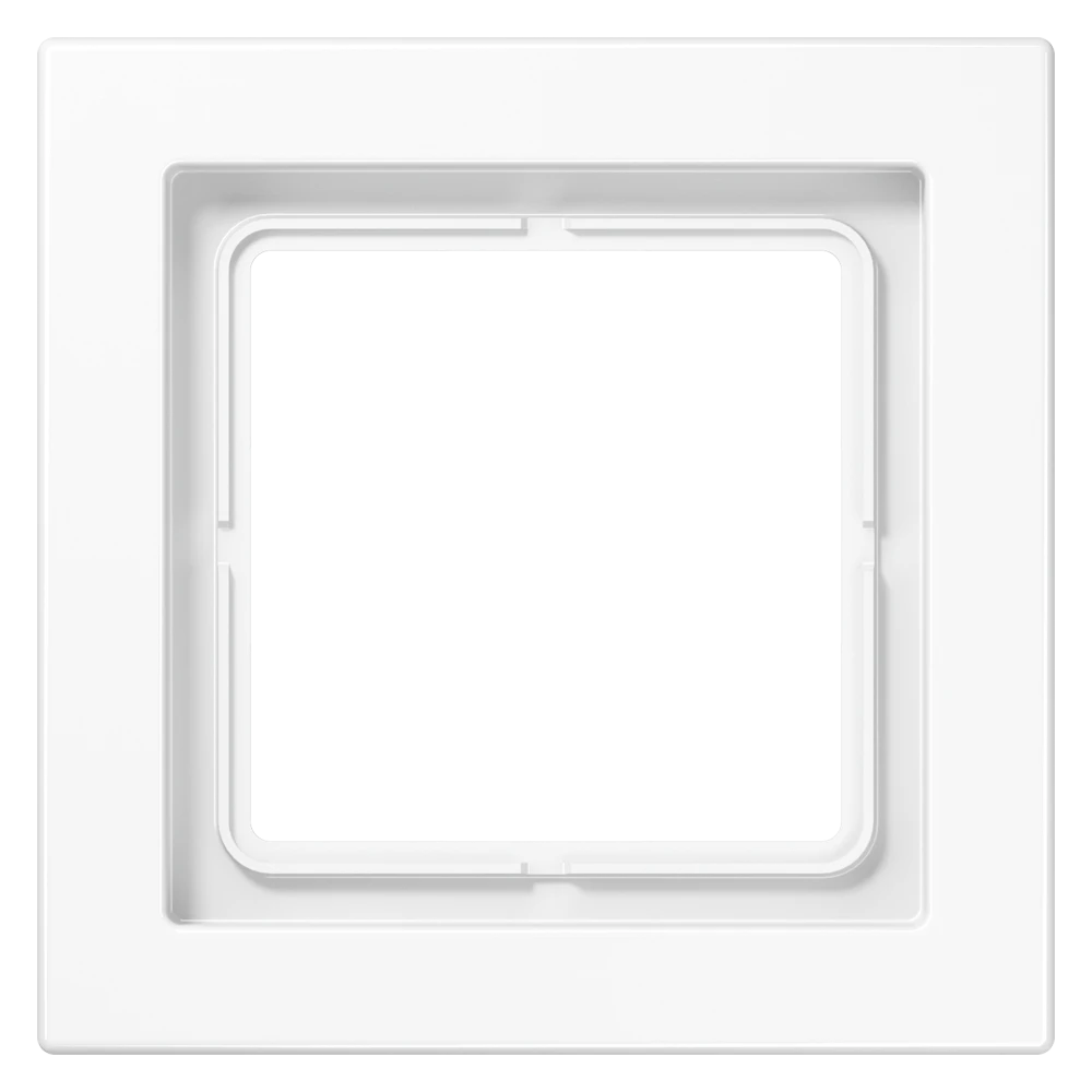 Frame 1-gang, white