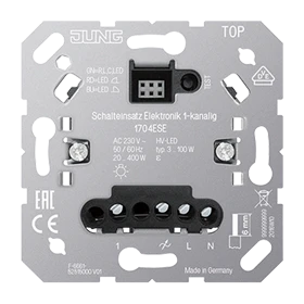 Electronic switch insert, 1-channel