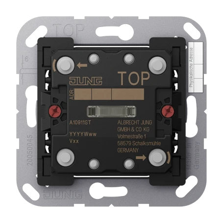 KNX push-button universal 1-gang, F10, Secure