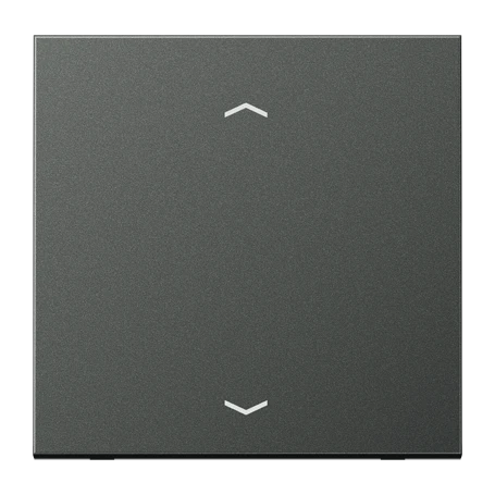 LB Management push-button 1-gang, with arrow symbols, anthracite