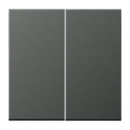 LB Management push-button 2-gang, anthracite