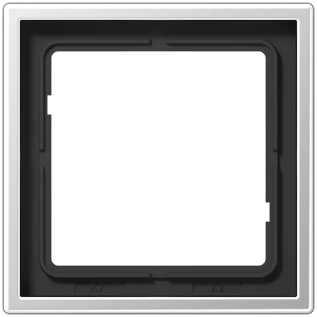 Frame 1-gang, aluminium