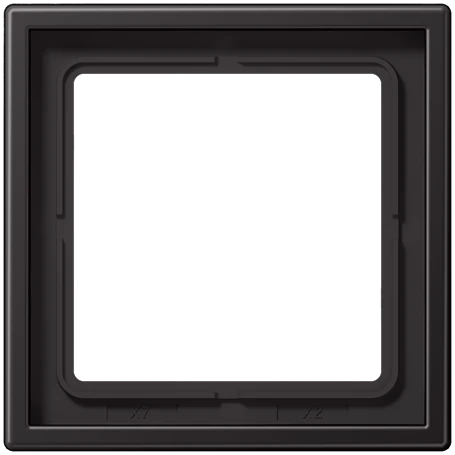 Frame 1-gang, dark