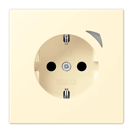 JUNG HOME SCHUKO® 插座, Safety Plus, blanc (32001)