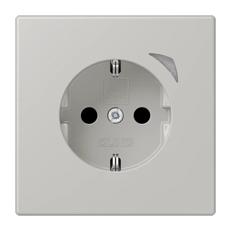 JUNG HOME SCHUKO® 插座, Safety Plus, gris clair 31