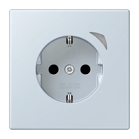 JUNG HOME SCHUKO® 插座, Safety Plus, outremer pale