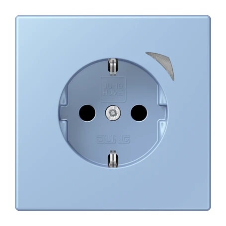 JUNG HOME SCHUKO® 能源检测插座, Safety Plus, outremer moyen
