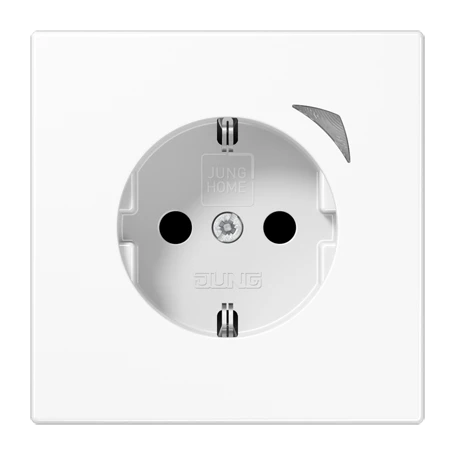 JUNG HOME SCHUKO® 能源检测插座, Safety Plus, white