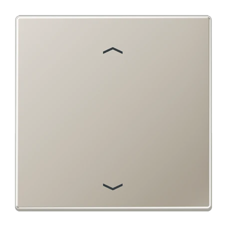 LB Management push-button 1-gang, with arrow symbols, stainless steel