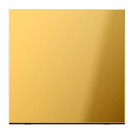 LB Management push-button 1-gang, gold-coloured