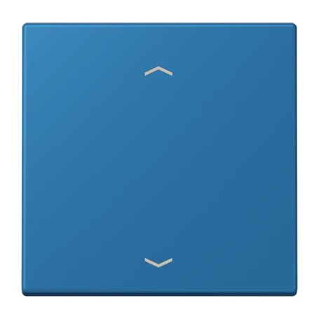 LB Management push-button 1-gang, with arrow symbols, bleu céruléen 31 (32030)