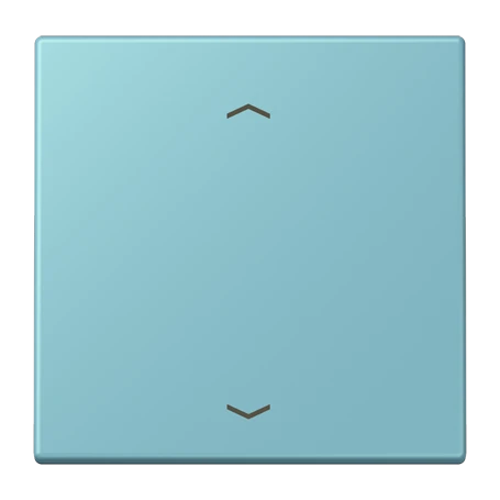 LB Management push-button 1-gang, with arrow symbols, céruléen moyen (32032)