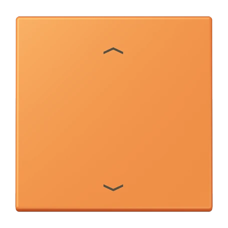LB Management push-button 1-gang, with arrow symbols, orange clair (32081)