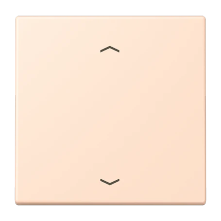 LB Management push-button 1-gang, with arrow symbols, rose pâle (32091)