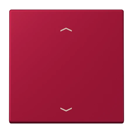 LB Management push-button 1-gang, with arrow symbols, rouge carmin (32100)