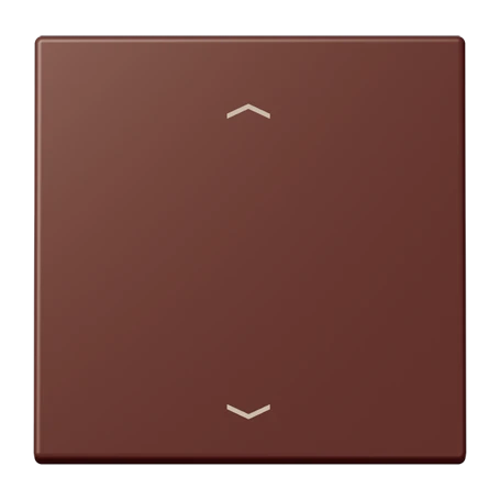 LB Management push-button 1-gang, with arrow symbols, terre sienne brûlée 31 (32120)