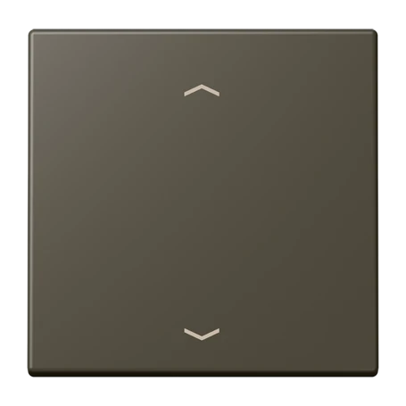 LB Management push-button 1-gang, with arrow symbols, ombre naturelle 31 (32140)