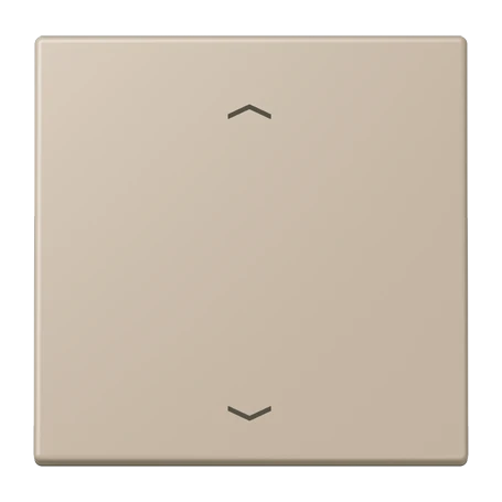 LB Management push-button 1-gang, with arrow symbols, ombre naturelle claire (32142)