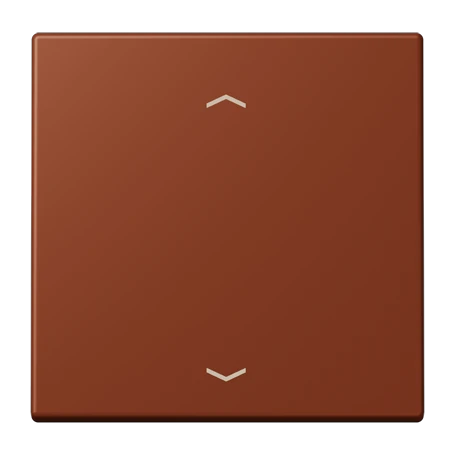 LB Management push-button 1-gang, with arrow symbols, terre sienne brûlée 59 (4320D)