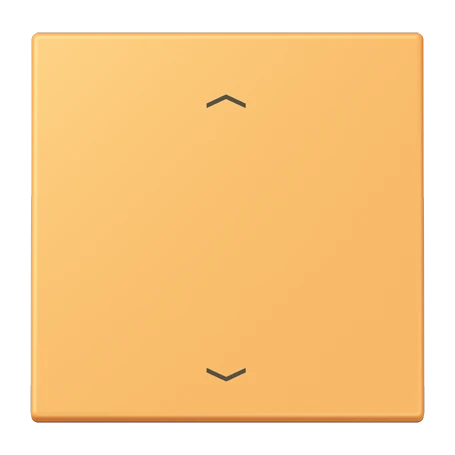 LB Management push-button 1-gang, with arrow symbols, ocre jaune clair (4320L)