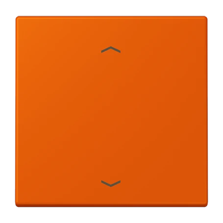 LB Management push-button 1-gang, with arrow symbols, orange vif (4320S)