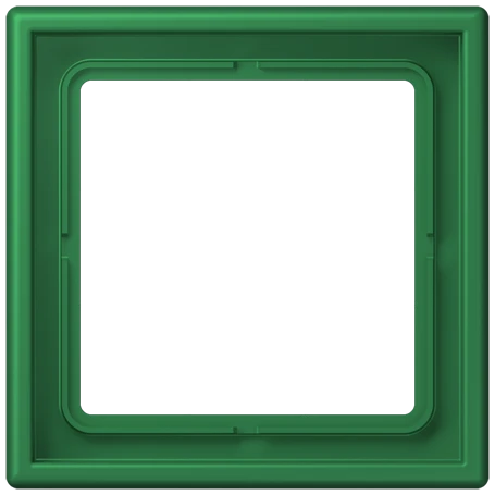 Frame 1-gang, vert foncé (32050)