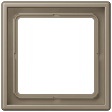 Frame 1-gang, ombre naturelle moyenne (32141)