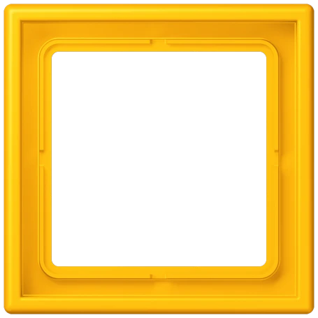 Frame 1-gang, le jaune vif (4320W)
