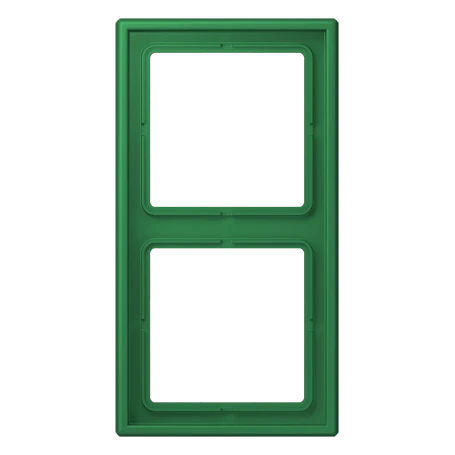 Frame 2-gang, vert foncé (32050)