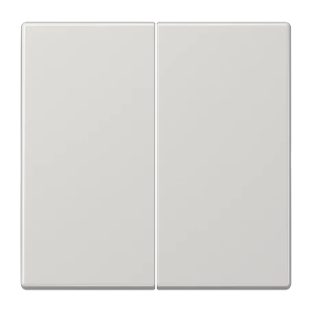 LB Management push-button 2-gang, light grey