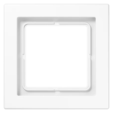 Frame 1-gang, white