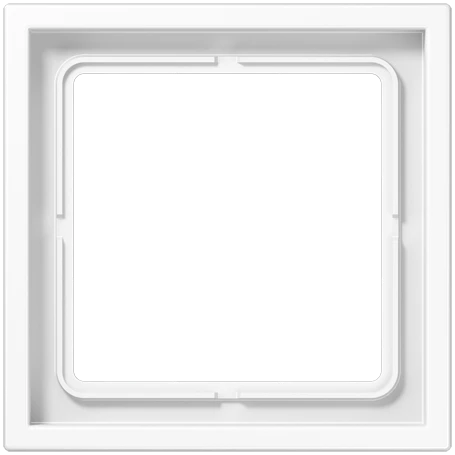 Frame 1-gang, white