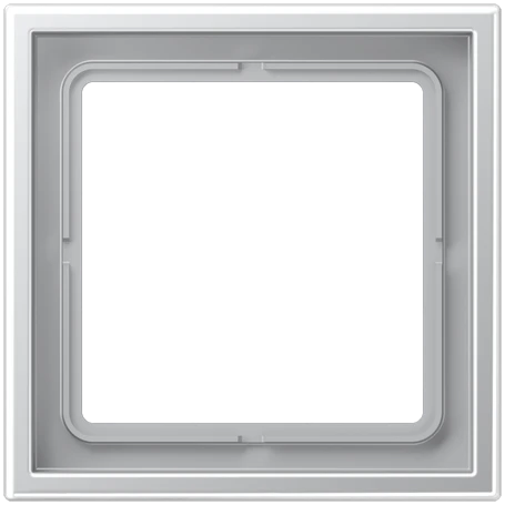 Frame 1-gang, aluminium