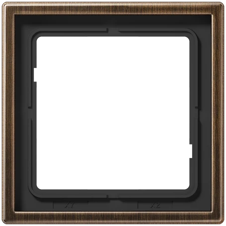 Frame 1-gang, antique brass