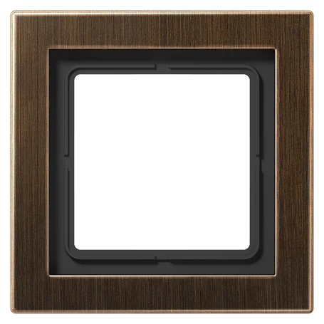 Frame 1-gang, antique brass