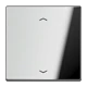 LB Management push-button1-gang, with arrow symbols, chrome