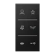Symbol cover video NaV, F50, matt graphite black
